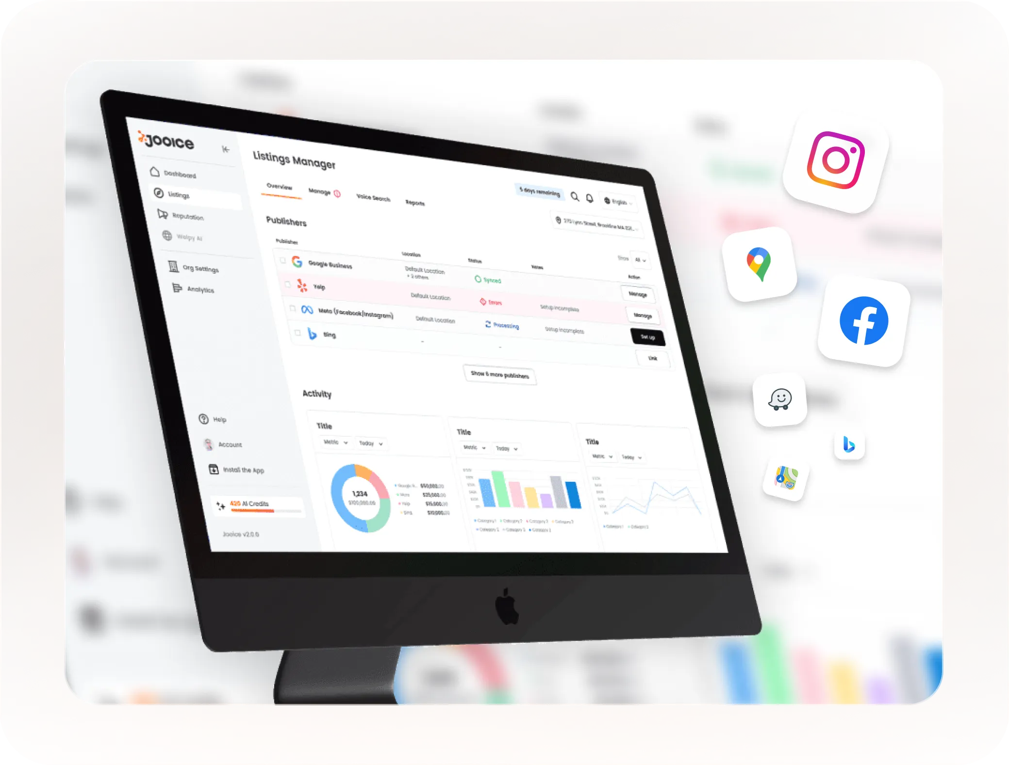 Jooice Business Listings Management
